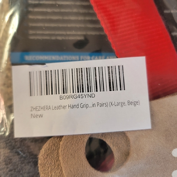 NEW Zhezhera Leather Hand Grips XL - Picture 6 of 8